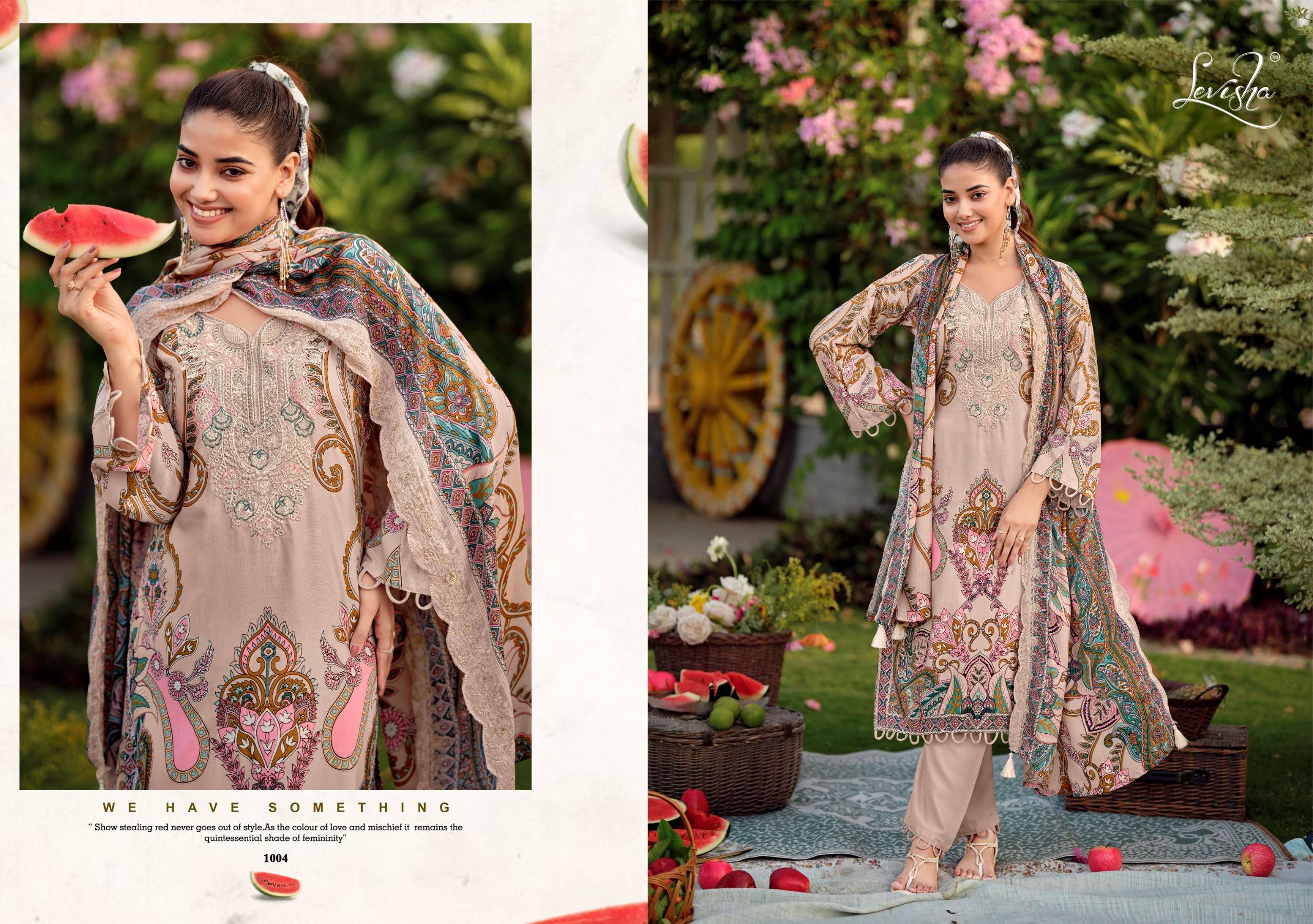 NEEDAL WONDER NX-3 By Levisha 1001 To 1006 Series Indian Traditional casual wear Pakistani Rayon Viscose dresses At Wholesale Price